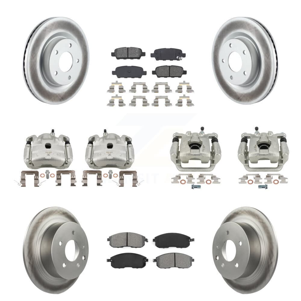 Transit Auto - KCG-101029S - Front and Rear Disc Brake Kits image 1