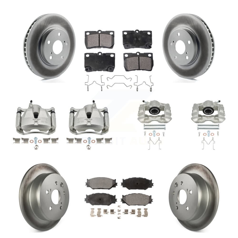 Transit Auto - KCG-101029T - Front and Rear Disc Brake Kits image 1