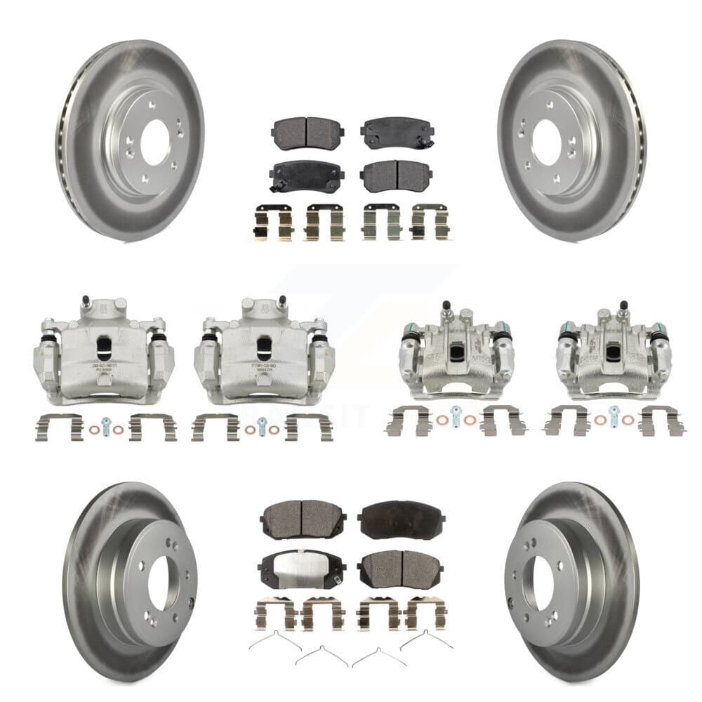 Transit Auto - KCG-101031T - Front and Rear Disc Brake Kits image 1