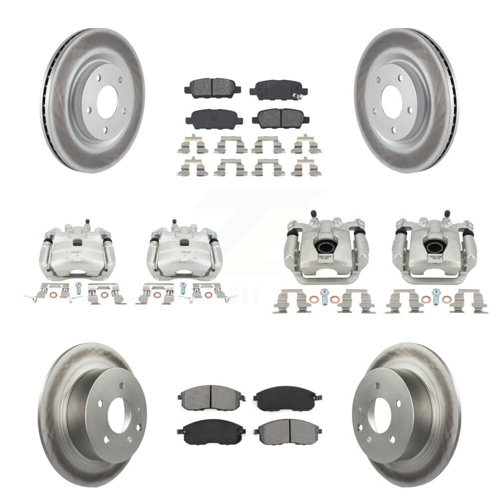 Transit Auto - KCG-101032S - Front and Rear Disc Brake Kits image 1