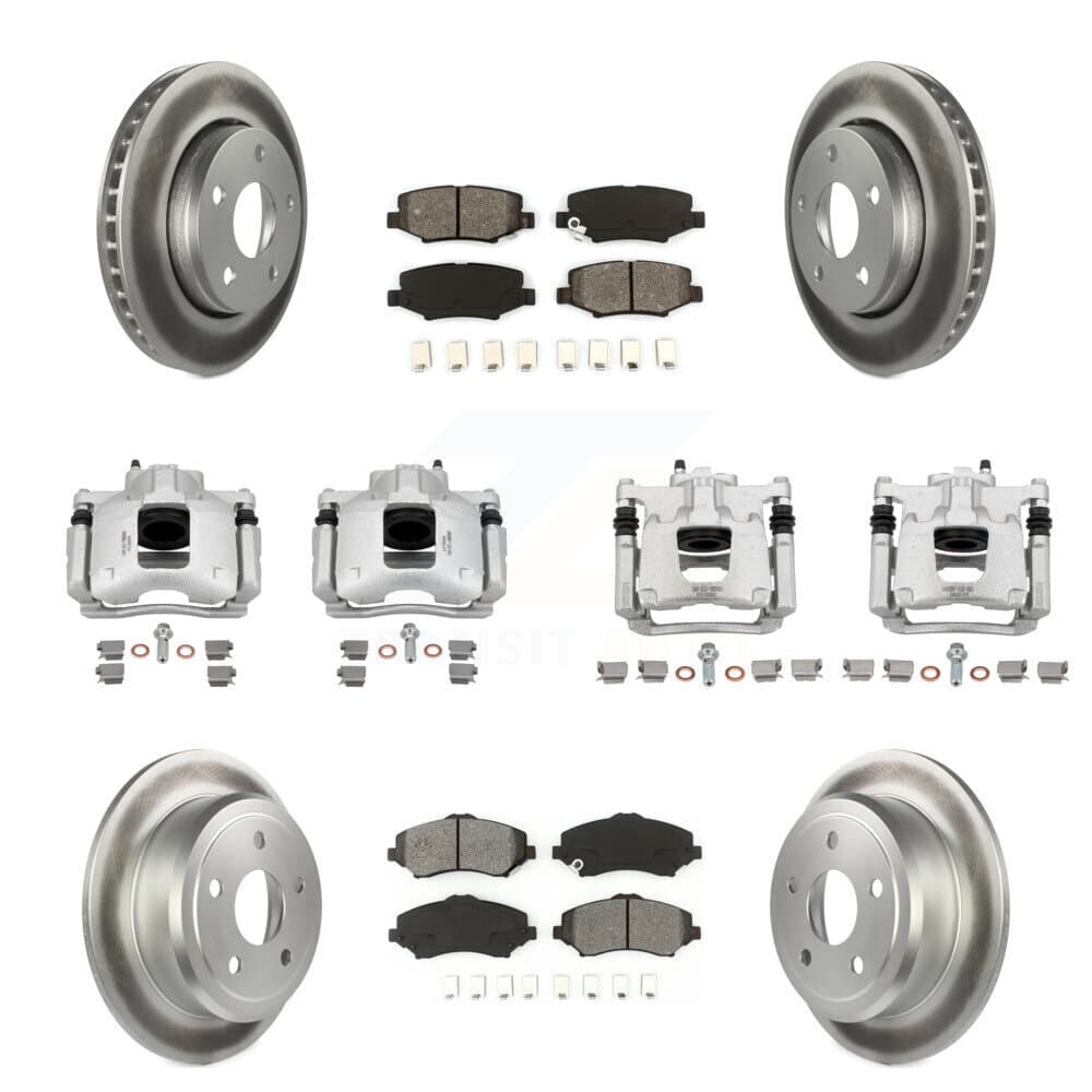 Transit Auto - KCG-101035S - Front and Rear Disc Brake Kits image 1