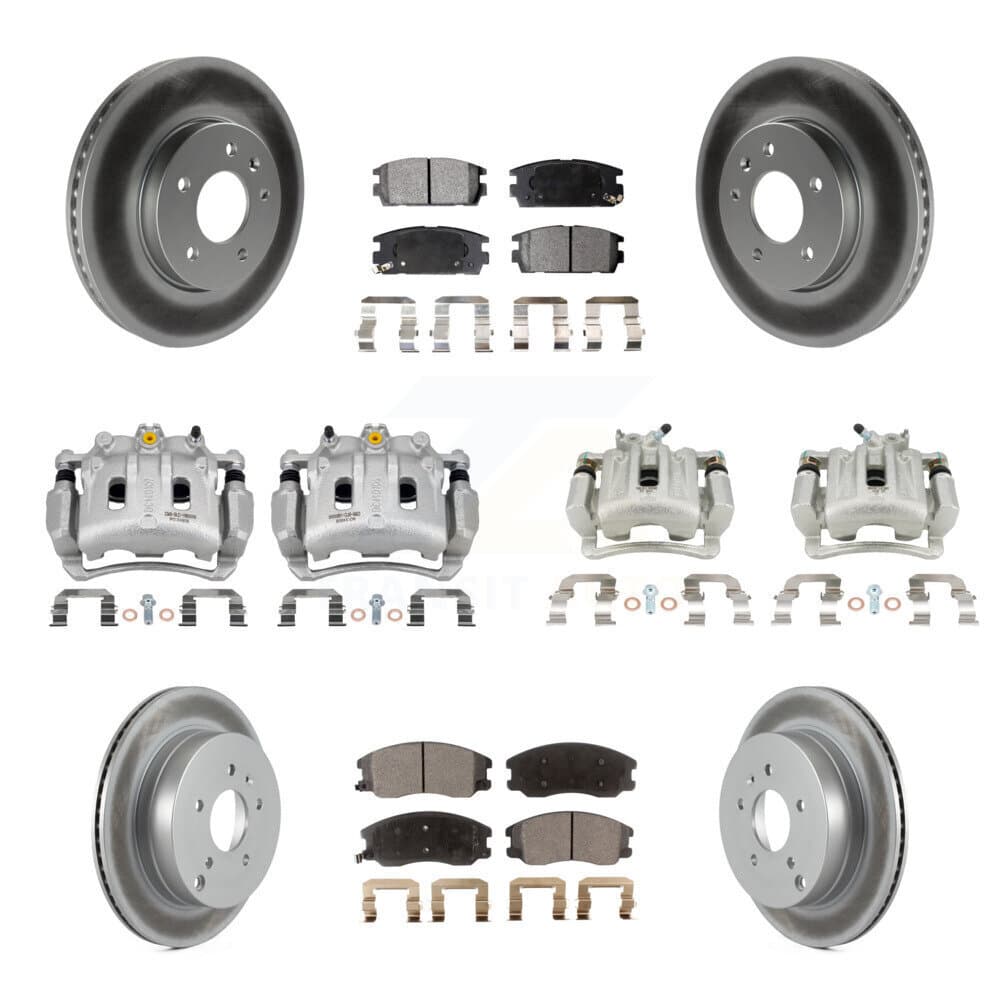 Transit Auto - KCG-101036P - Front and Rear Disc Brake Kits image 1