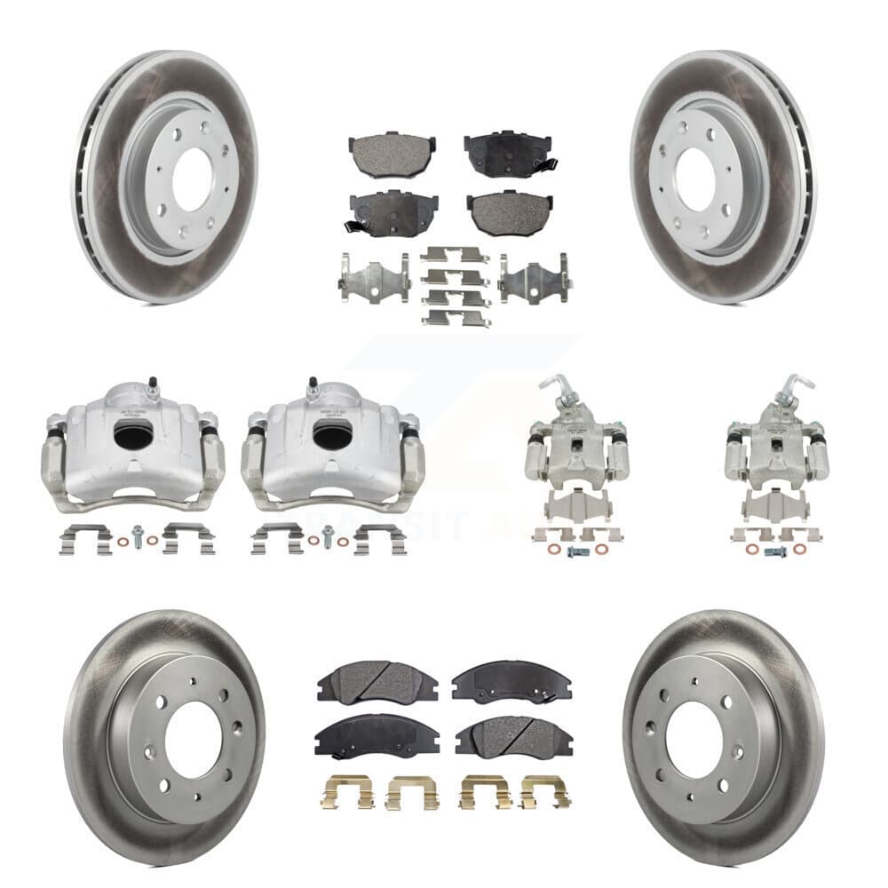 Transit Auto - KCG-101038T - Front and Rear Disc Brake Kits image 1