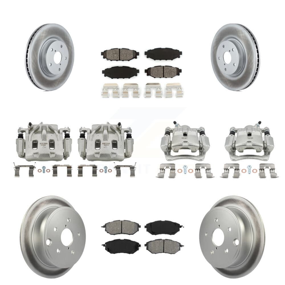Transit Auto - KCG-101039S - Front and Rear Disc Brake Kits image 1