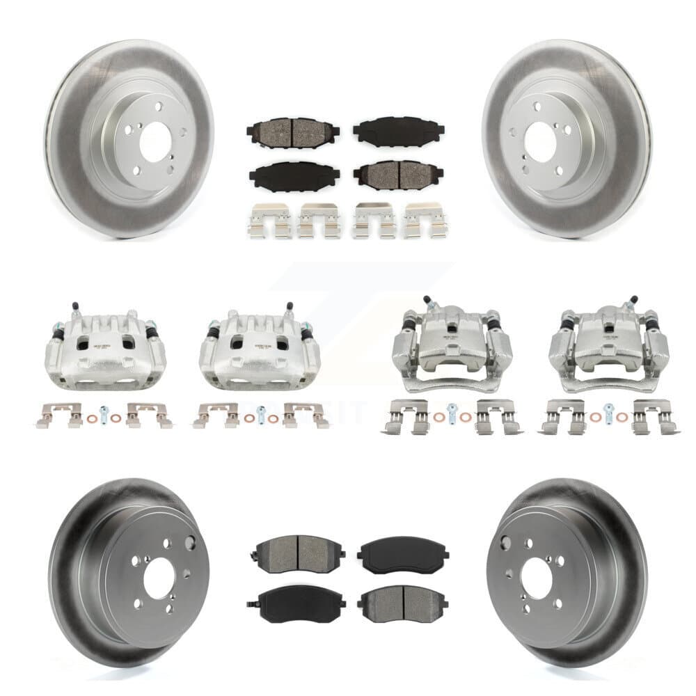 Transit Auto - KCG-101040S - Front and Rear Disc Brake Kits image 1