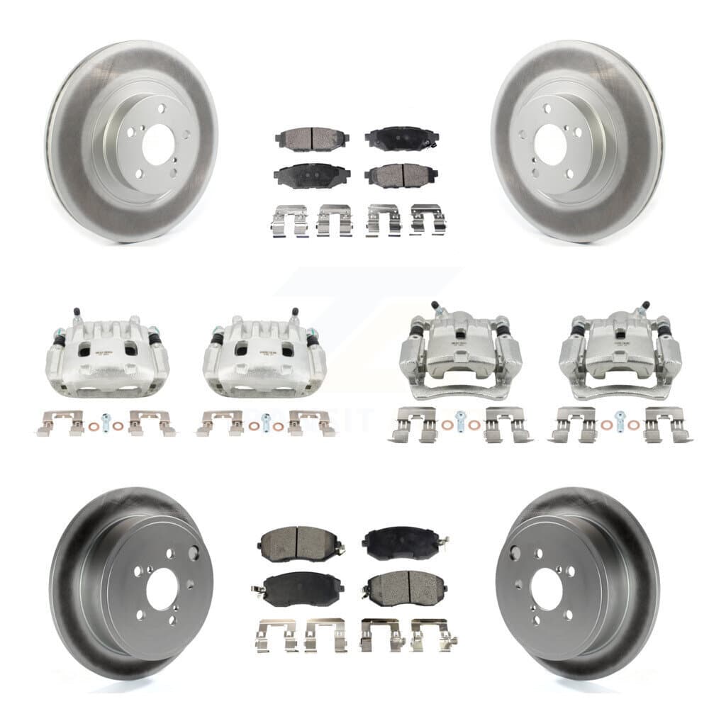 Transit Auto - KCG-101051P - Front and Rear Disc Brake Kits image 1