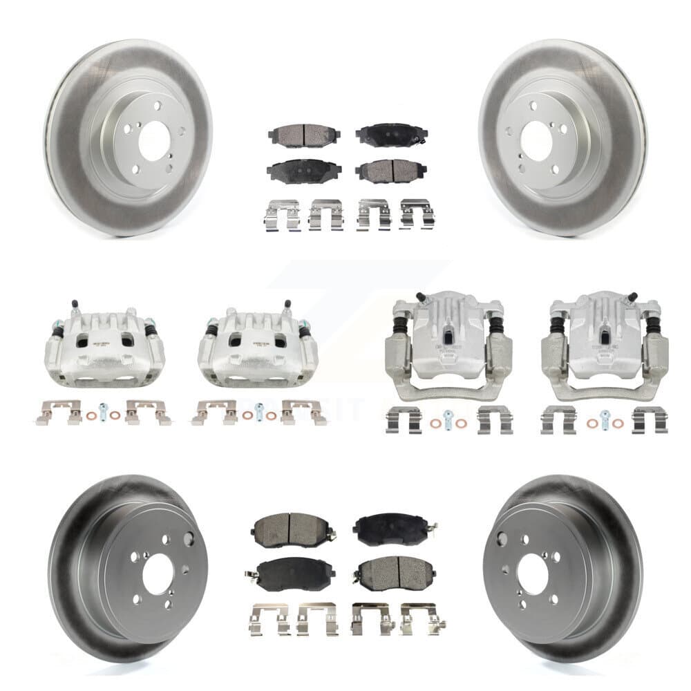 Transit Auto - KCG-101055P - Front and Rear Disc Brake Kits image 1
