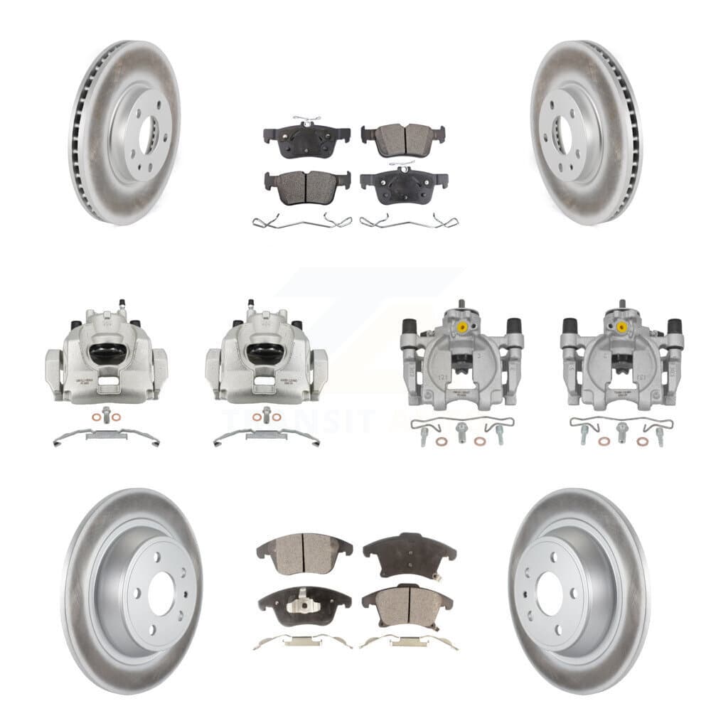 Transit Auto - KCG-101056T - Front and Rear Disc Brake Kits image 1