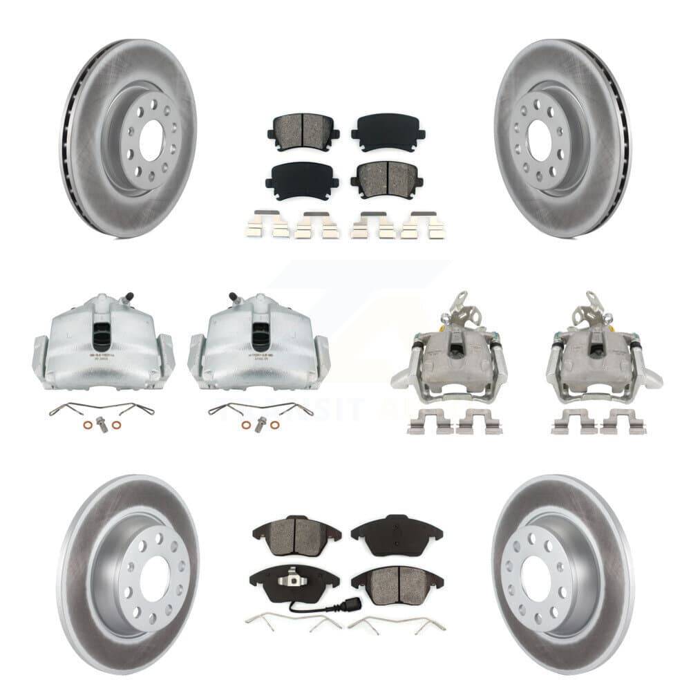 Transit Auto - KCG-101062S - Front and Rear Disc Brake Kits image 1