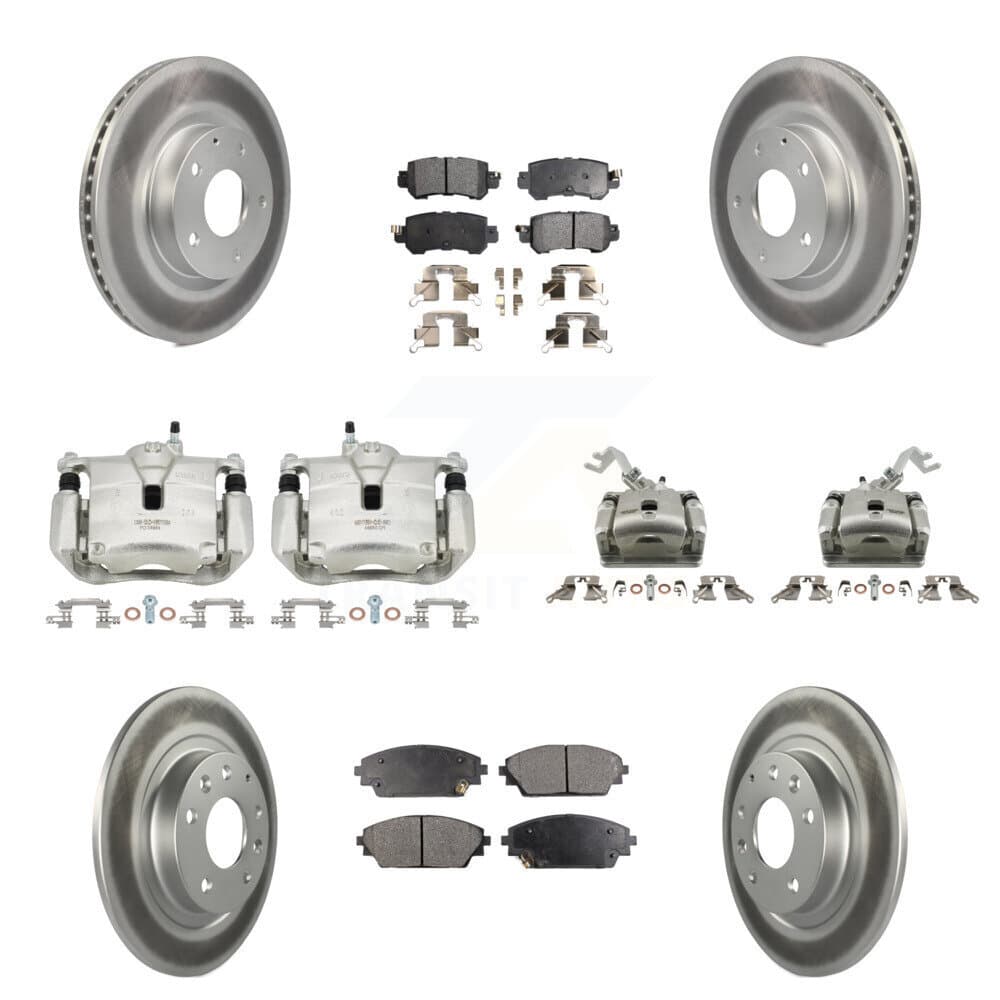 Transit Auto - KCG-101063P - Front and Rear Disc Brake Kits image 1