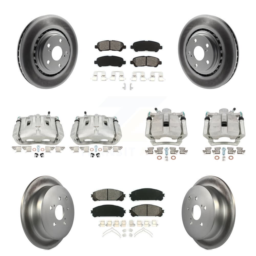 Transit Auto - KCG-101067S - Front and Rear Disc Brake Kits image 1