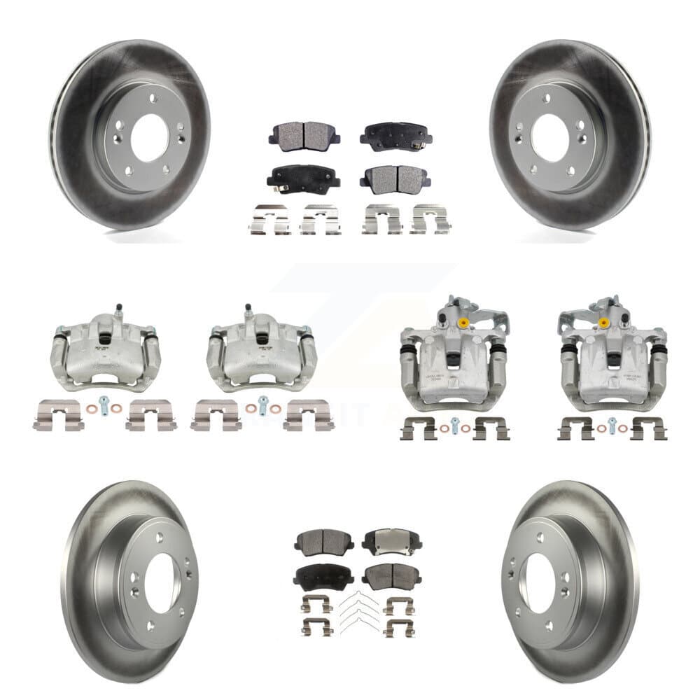 Transit Auto - KCG-101067T - Front and Rear Disc Brake Kits image 1