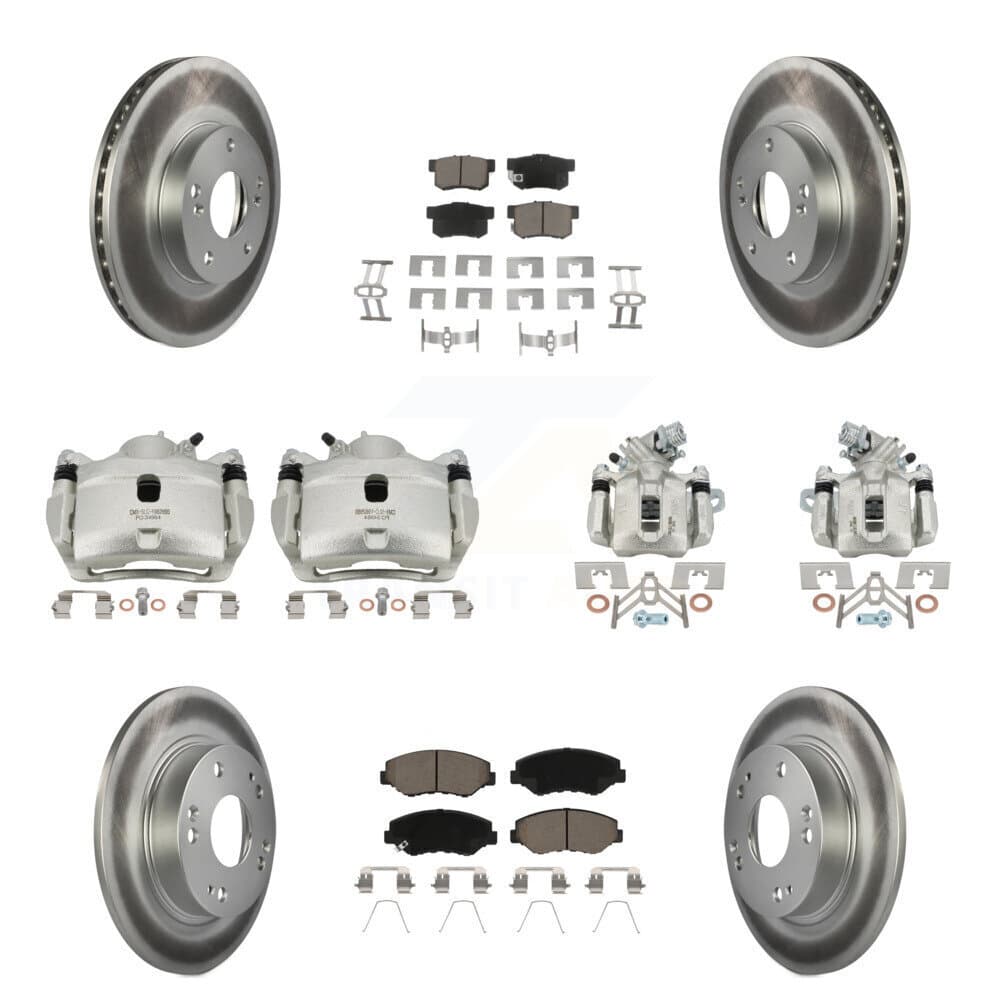 Transit Auto - KCG-101069C - Front and Rear Disc Brake Kits image 1