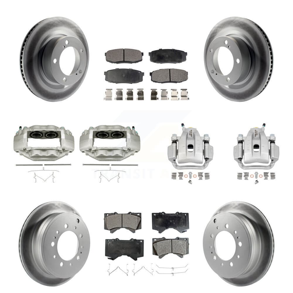 Transit Auto - KCG-101072P - Front and Rear Disc Brake Kits image 1