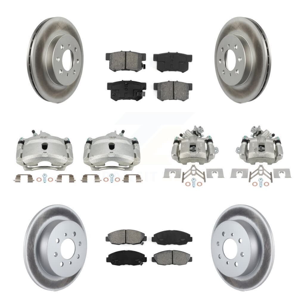 Transit Auto - KCG-101072S - Front and Rear Disc Brake Kits image 1