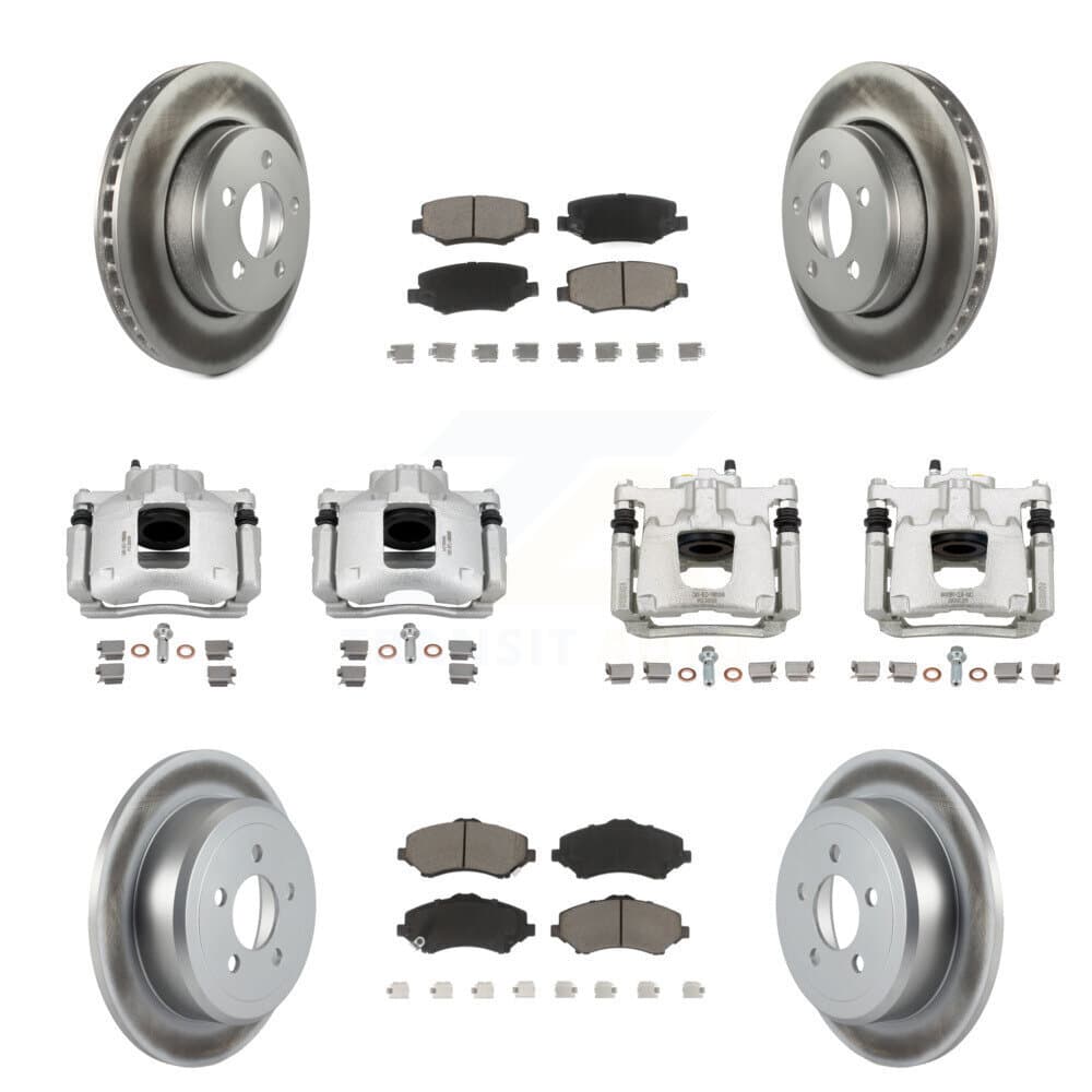 Transit Auto - KCG-101075C - Front and Rear Disc Brake Kits image 1