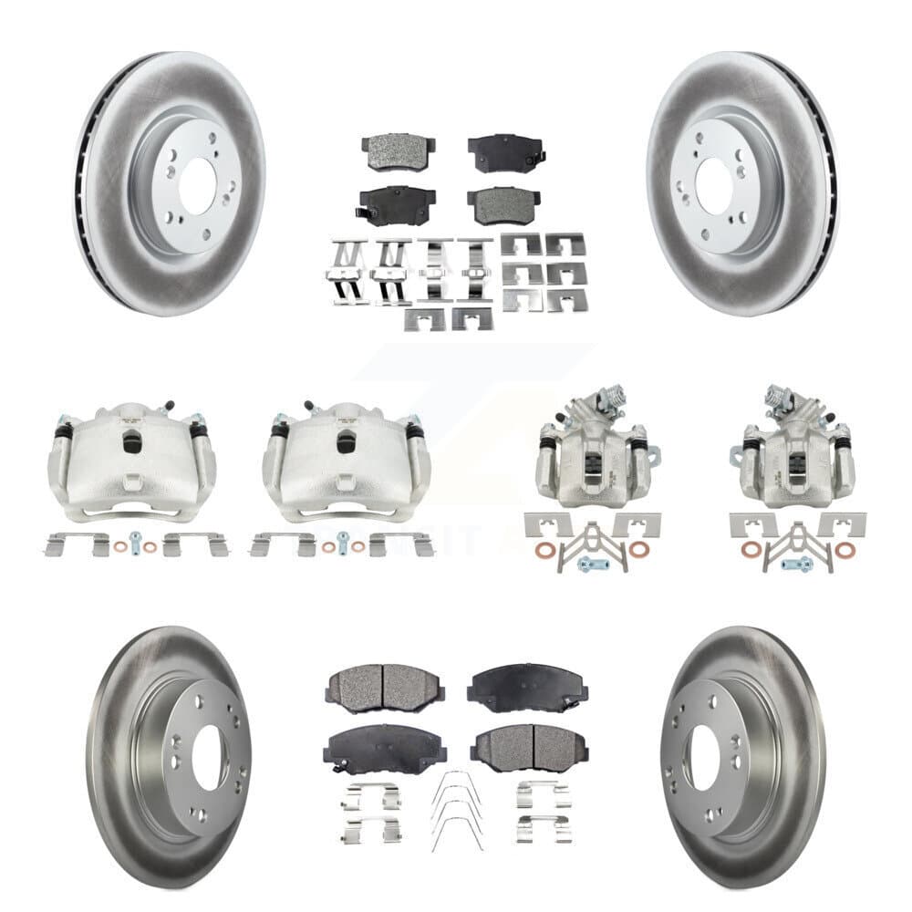 Transit Auto - KCG-101077T - Front and Rear Disc Brake Kits image 1