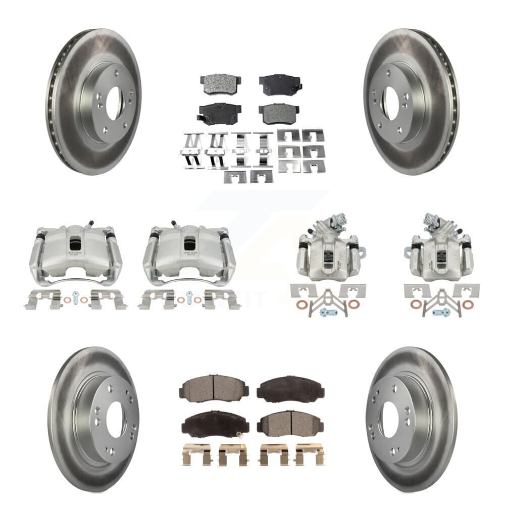 Transit Auto - KCG-101078T - Front and Rear Disc Brake Kits image 1