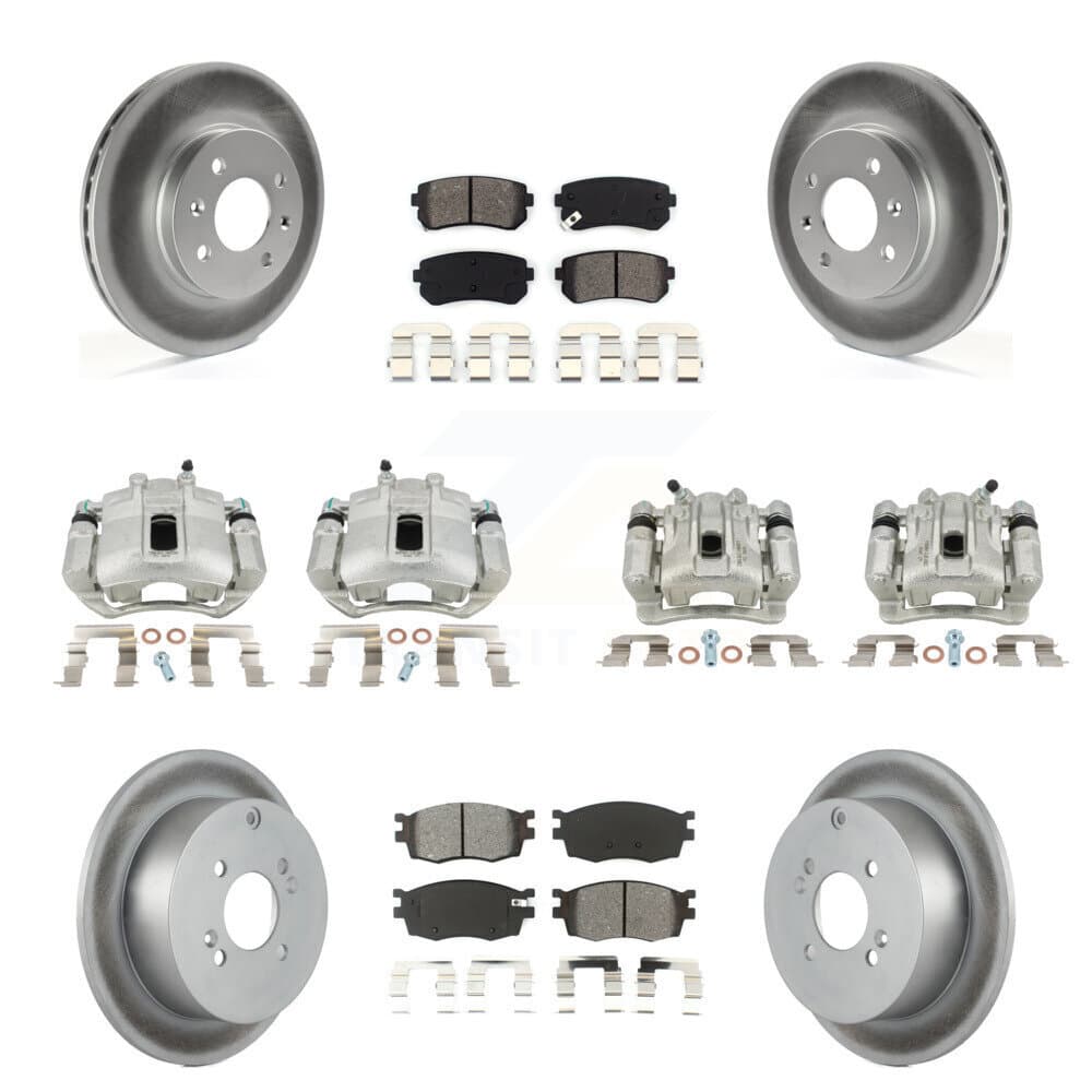 Transit Auto - KCG-101079S - Front and Rear Disc Brake Kits image 1