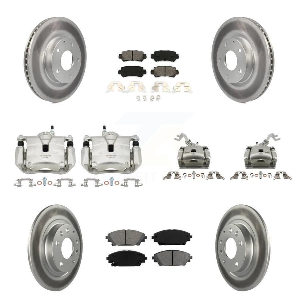 Transit Auto - KCG-101081S - Front and Rear Disc Brake Kits image 1