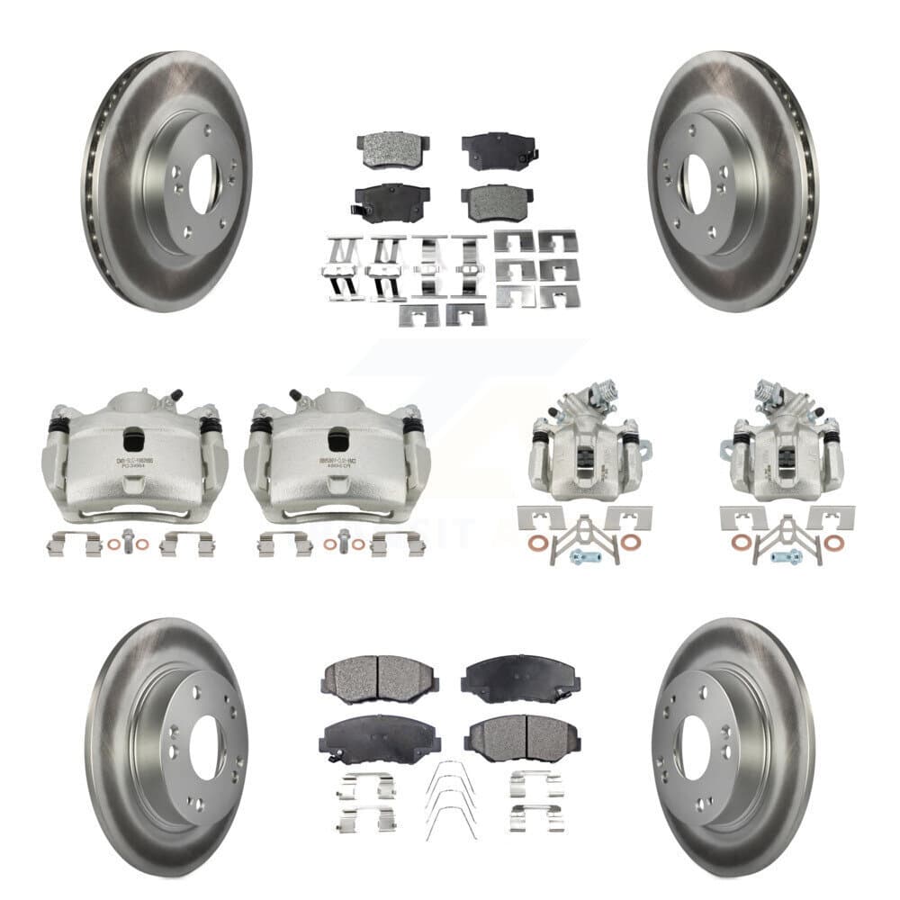 Transit Auto - KCG-101081T - Front and Rear Disc Brake Kits image 1