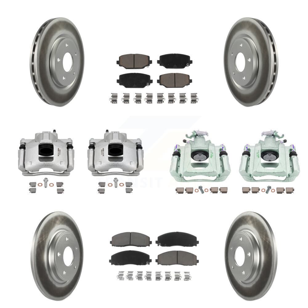 Transit Auto - KCG-101082C - Front and Rear Disc Brake Kits image 1