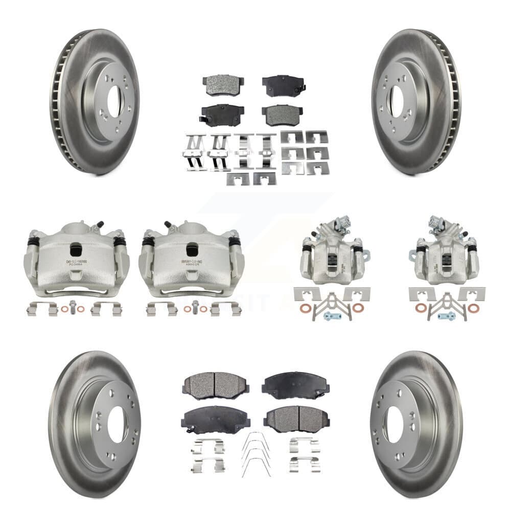 Transit Auto - KCG-101082T - Front and Rear Disc Brake Kits image 1