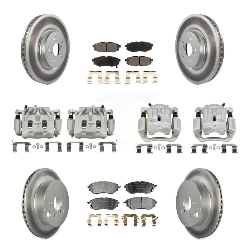 Transit Auto - KCG-101083P - Front and Rear Disc Brake Kits image 1