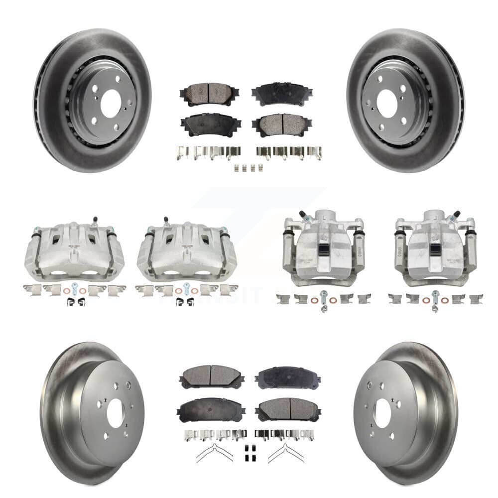 Transit Auto - KCG-101085P - Front and Rear Disc Brake Kits image 1