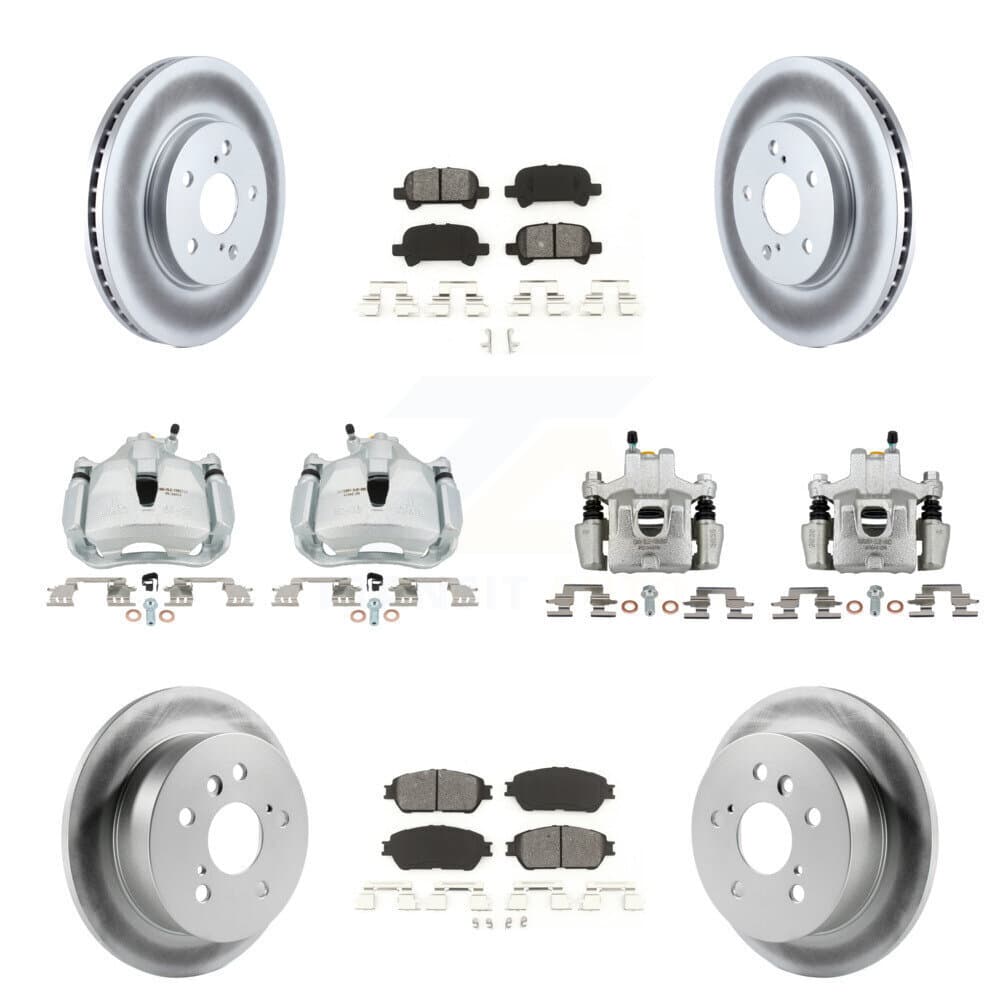 Transit Auto - KCG-101092S - Front and Rear Disc Brake Kits image 1