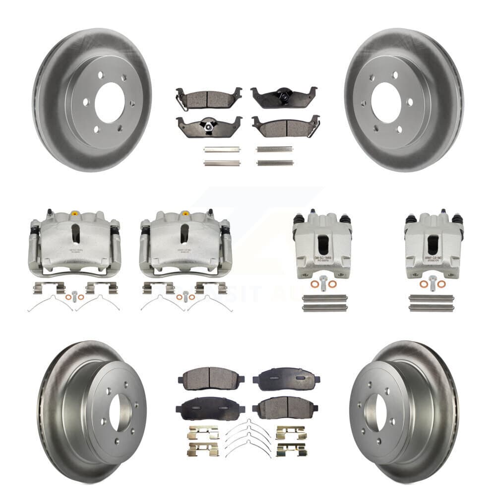 Transit Auto - KCG-101092T - Front and Rear Disc Brake Kits image 1