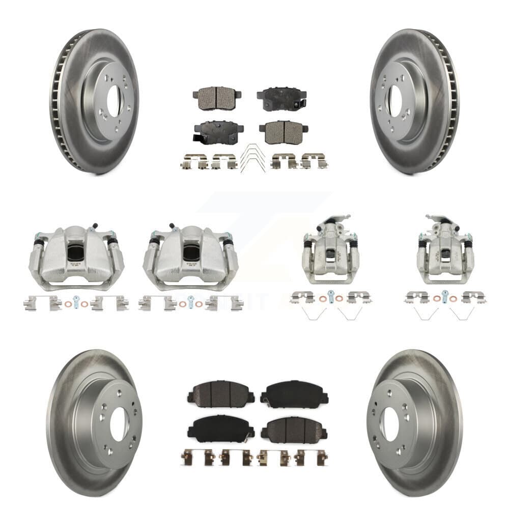 Transit Auto - KCG-101095P - Front and Rear Disc Brake Kits image 1