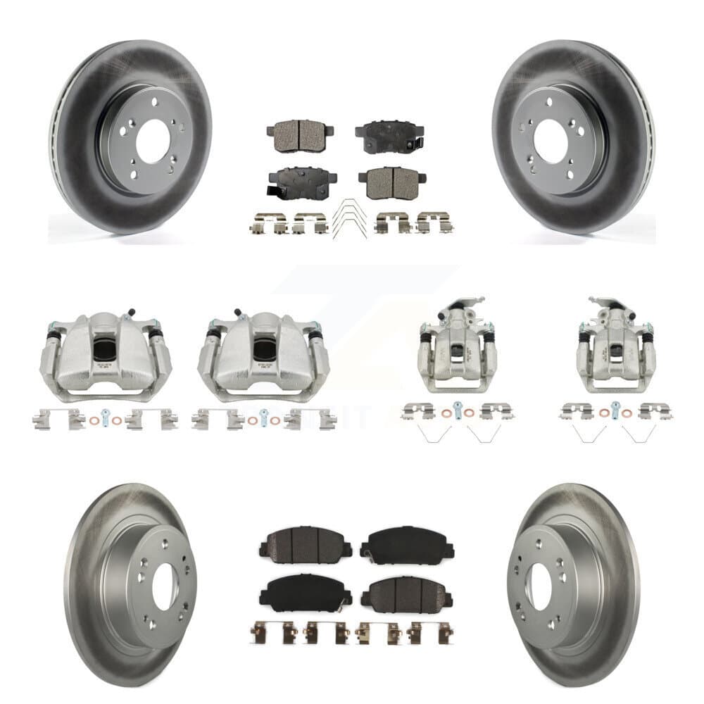 Transit Auto - KCG-101096P - Front and Rear Disc Brake Kits image 1
