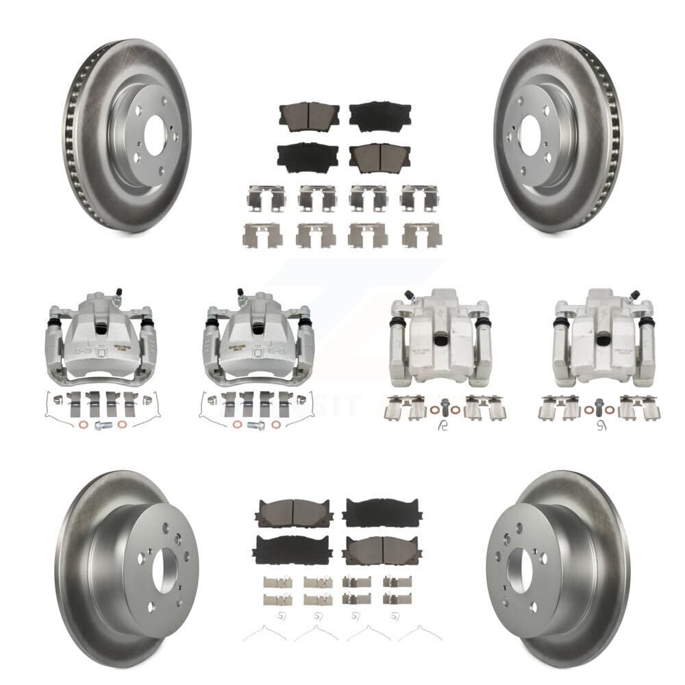 Transit Auto - KCG-101097C - Front and Rear Disc Brake Kits image 1