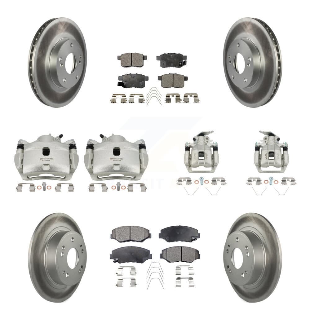 Transit Auto - KCG-101097P - Front and Rear Disc Brake Kits image 1