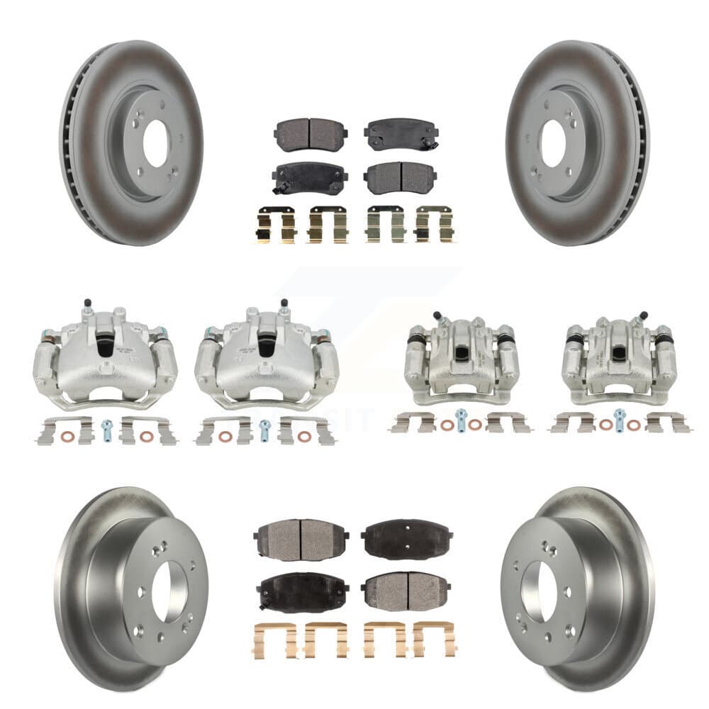Transit Auto - KCG-101102P - Front and Rear Disc Brake Kits image 1