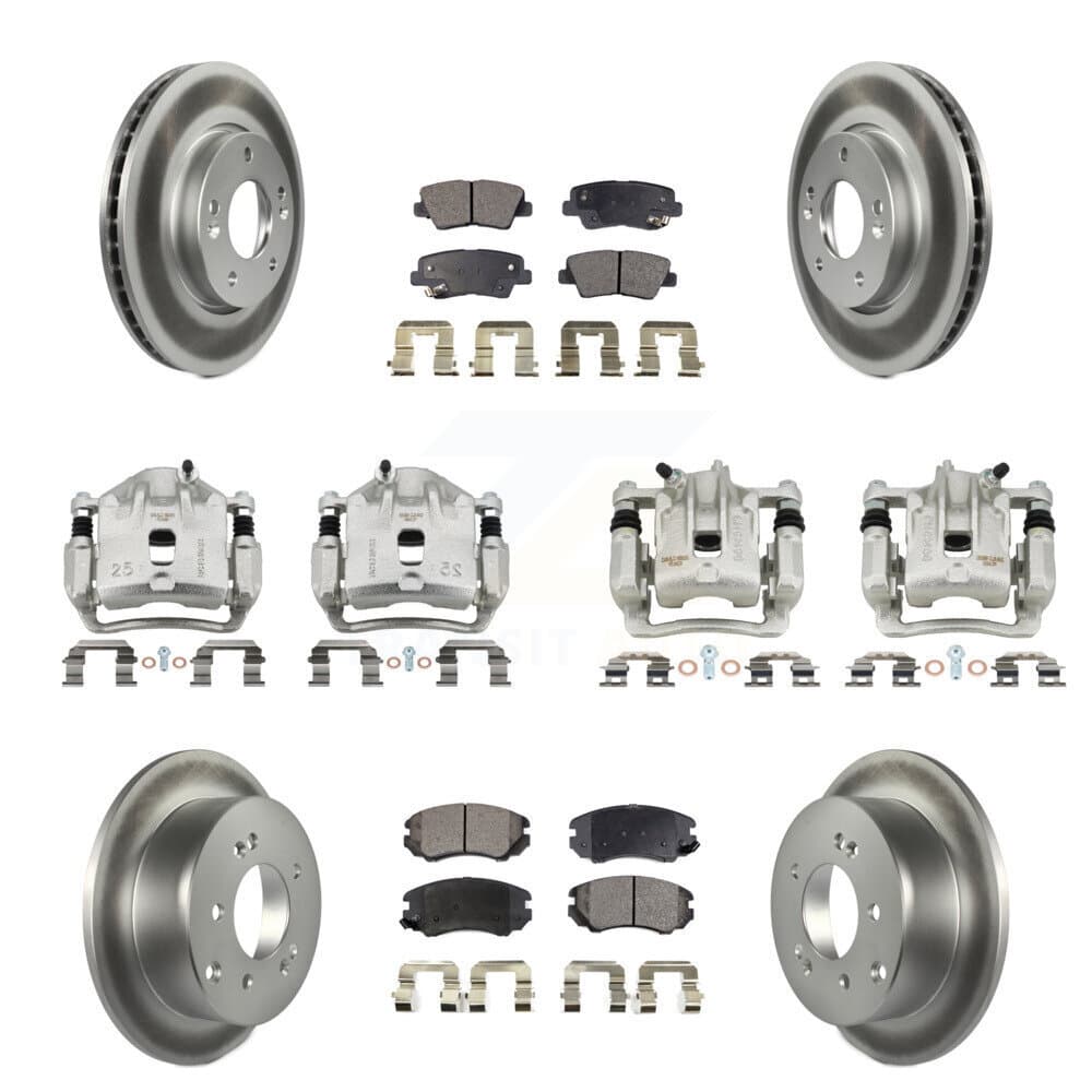 Transit Auto - KCG-101103P - Front and Rear Disc Brake Kits image 1
