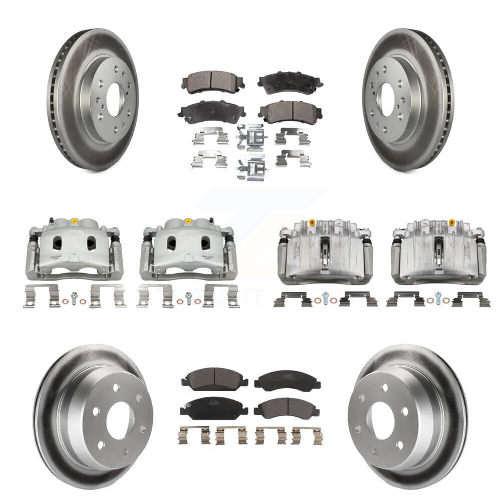 Transit Auto - KCG-101105T - Front and Rear Disc Brake Kits image 1