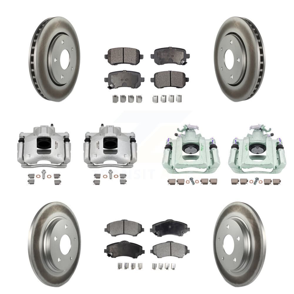 Transit Auto - KCG-101107T - Front and Rear Disc Brake Kits image 1