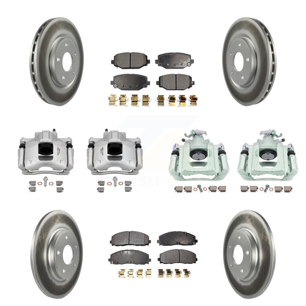 Transit Auto - KCG-101108T - Front and Rear Disc Brake Kits image 1