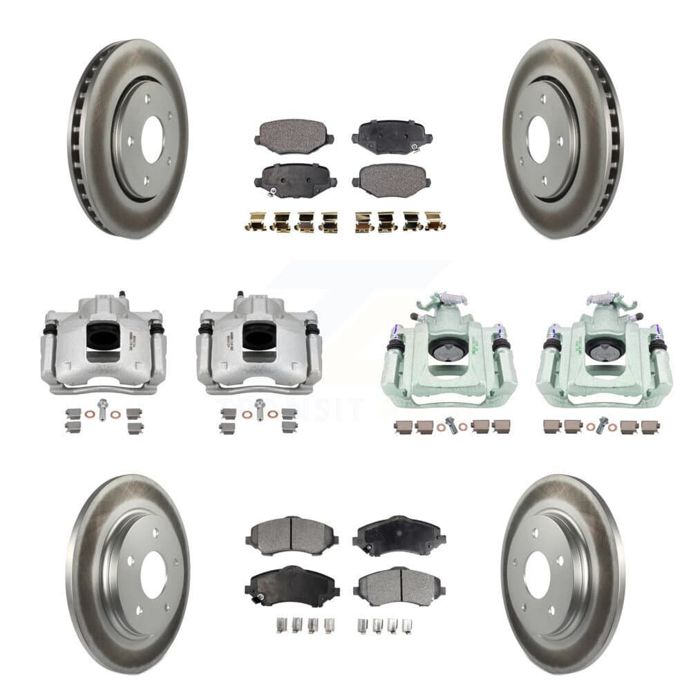Transit Auto - KCG-101109T - Front and Rear Disc Brake Kits image 1