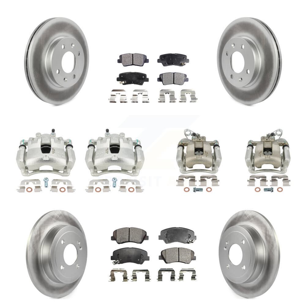 Transit Auto - KCG-101110P - Front and Rear Disc Brake Kits image 1