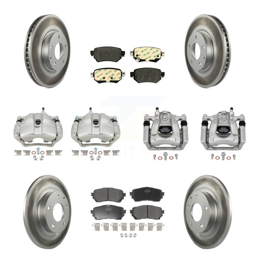Transit Auto - KCG-101112P - Front and Rear Disc Brake Kits image 1