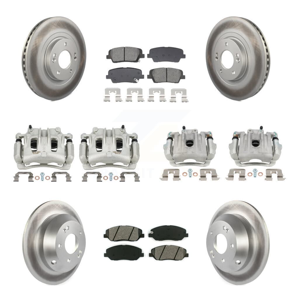 Transit Auto - KCG-101117S - Front and Rear Disc Brake Kits image 1