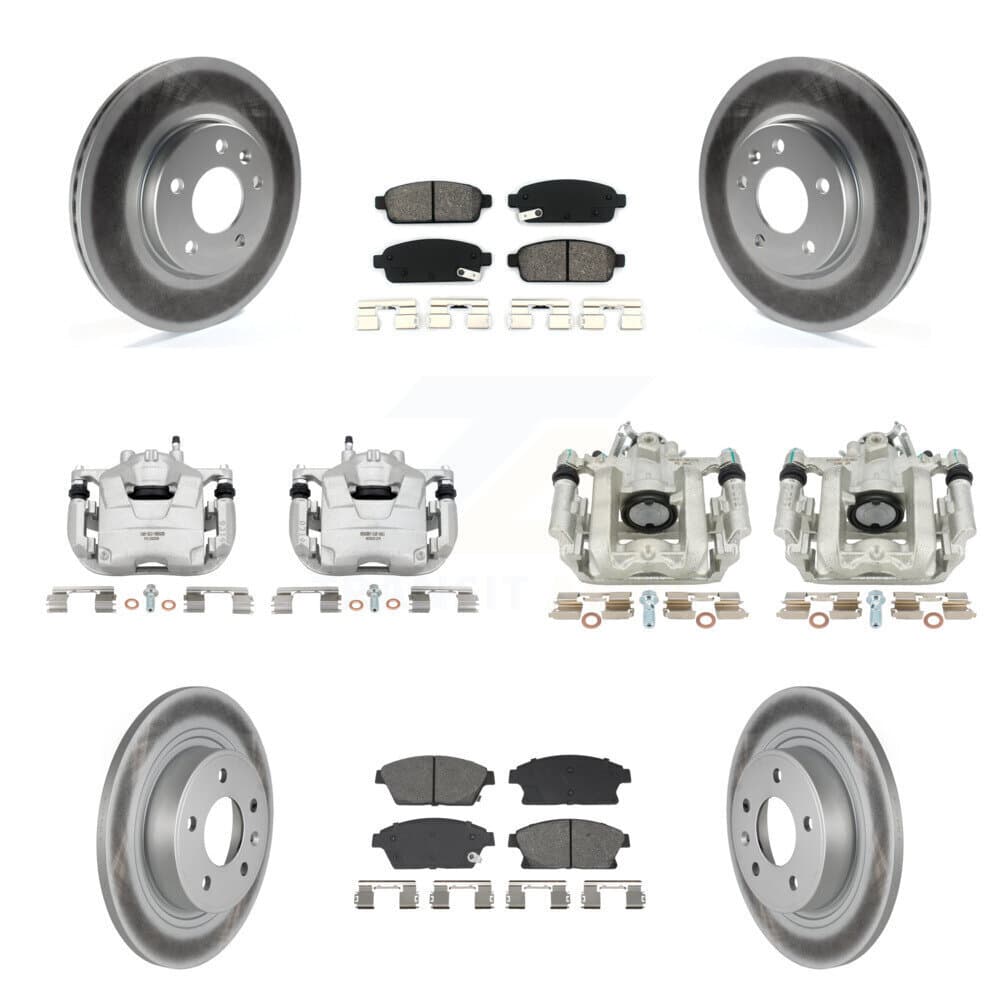 Transit Auto - KCG-101119S - Front and Rear Disc Brake Kits image 1