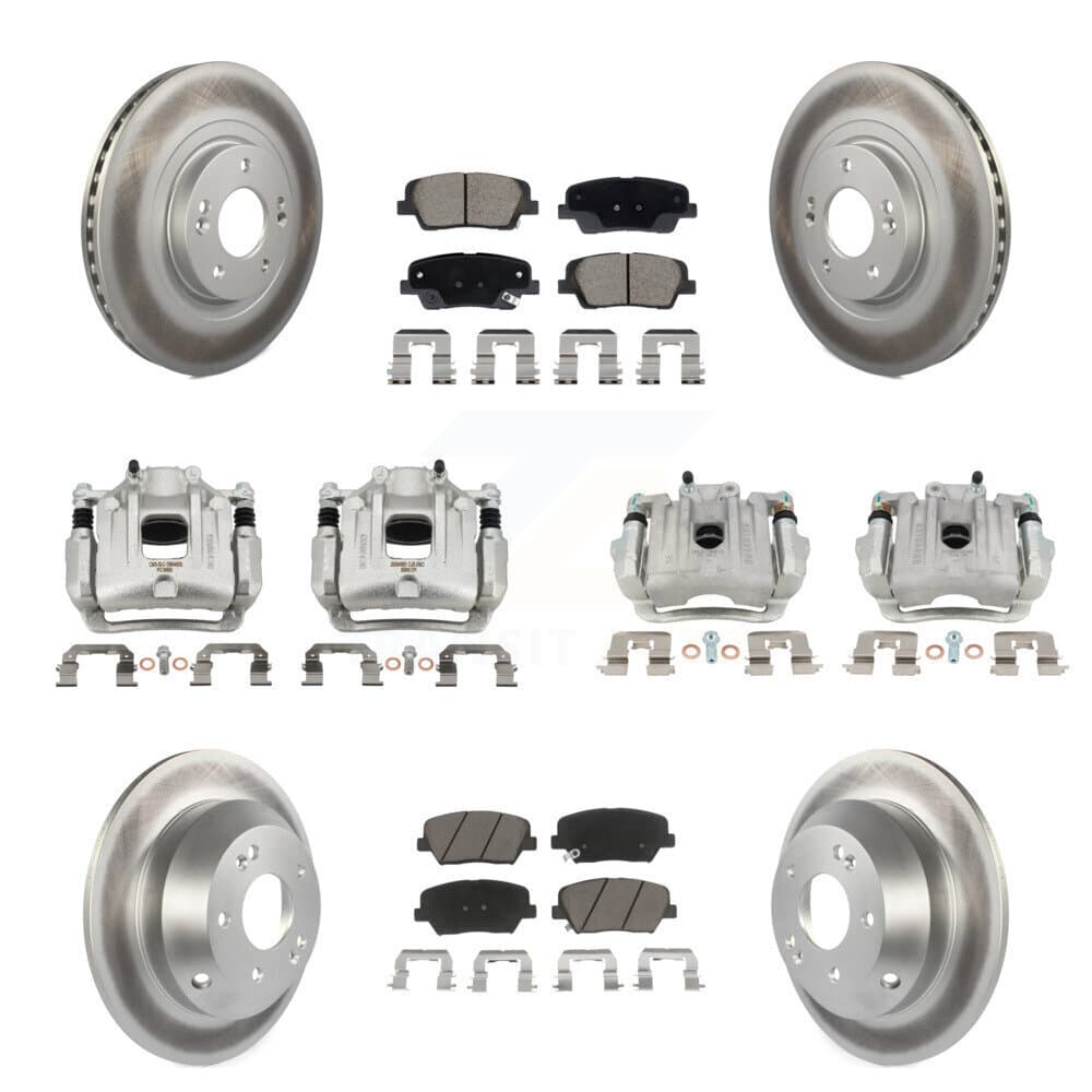 Transit Auto - KCG-101134C - Front and Rear Disc Brake Kits image 1