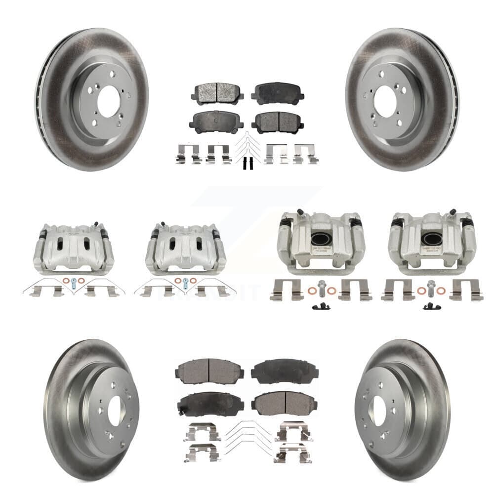 Transit Auto - KCG-101137P - Front and Rear Disc Brake Kits image 1