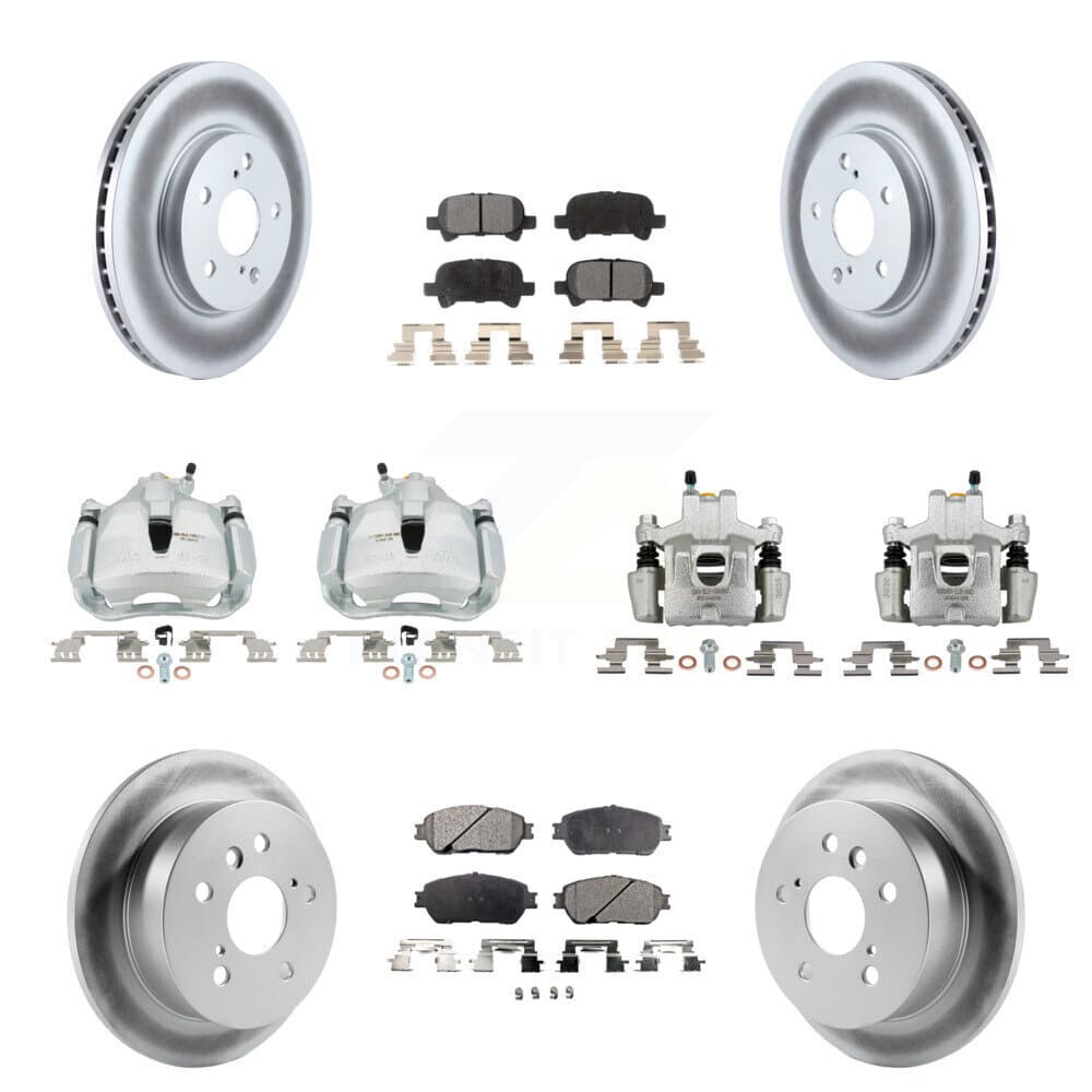 Transit Auto - KCG-101139T - Front and Rear Disc Brake Kits image 1