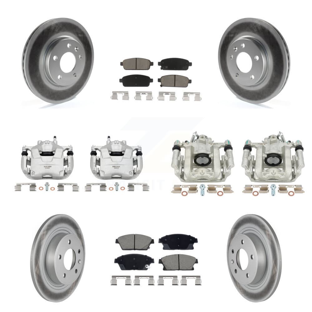 Transit Auto - KCG-101140C - Front and Rear Disc Brake Kits image 1