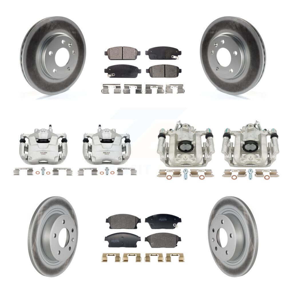 Transit Auto - KCG-101148P - Front and Rear Disc Brake Kits image 1